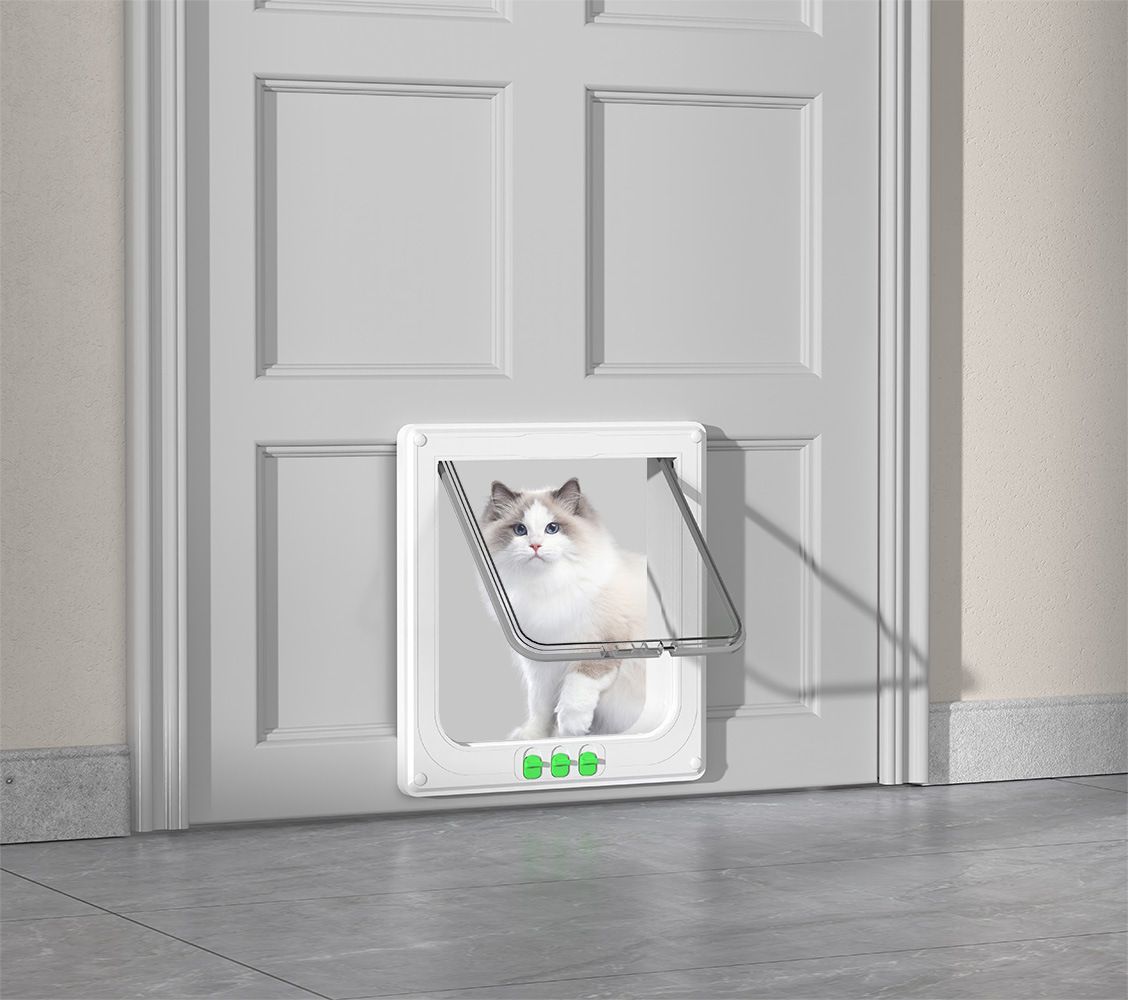 24x245cm Cat Door with Transparent Flap - Image 7