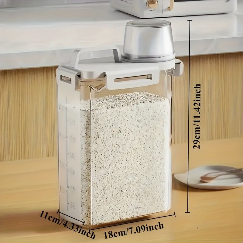 3L Airtight Food Storage Container for Pantry Organization - Image 2