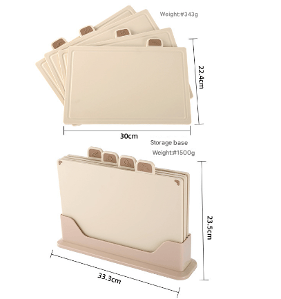 4-Piece Assortment Cutting Board Set - Image 4