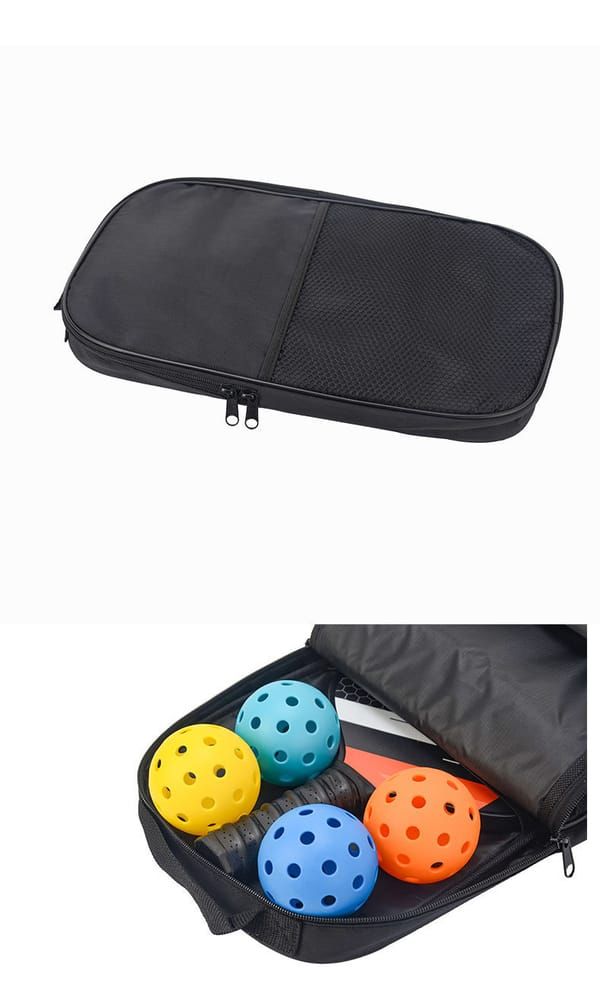 Purple Pickleball Paddle Set with Bag and Balls - Image 7