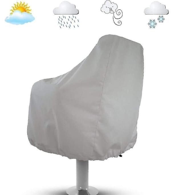 2 - Piece Outdoor Yacht Oxford - Cloth Waterproof Seat Covers - Captain & Rear! | Hot - Sell - Image 5