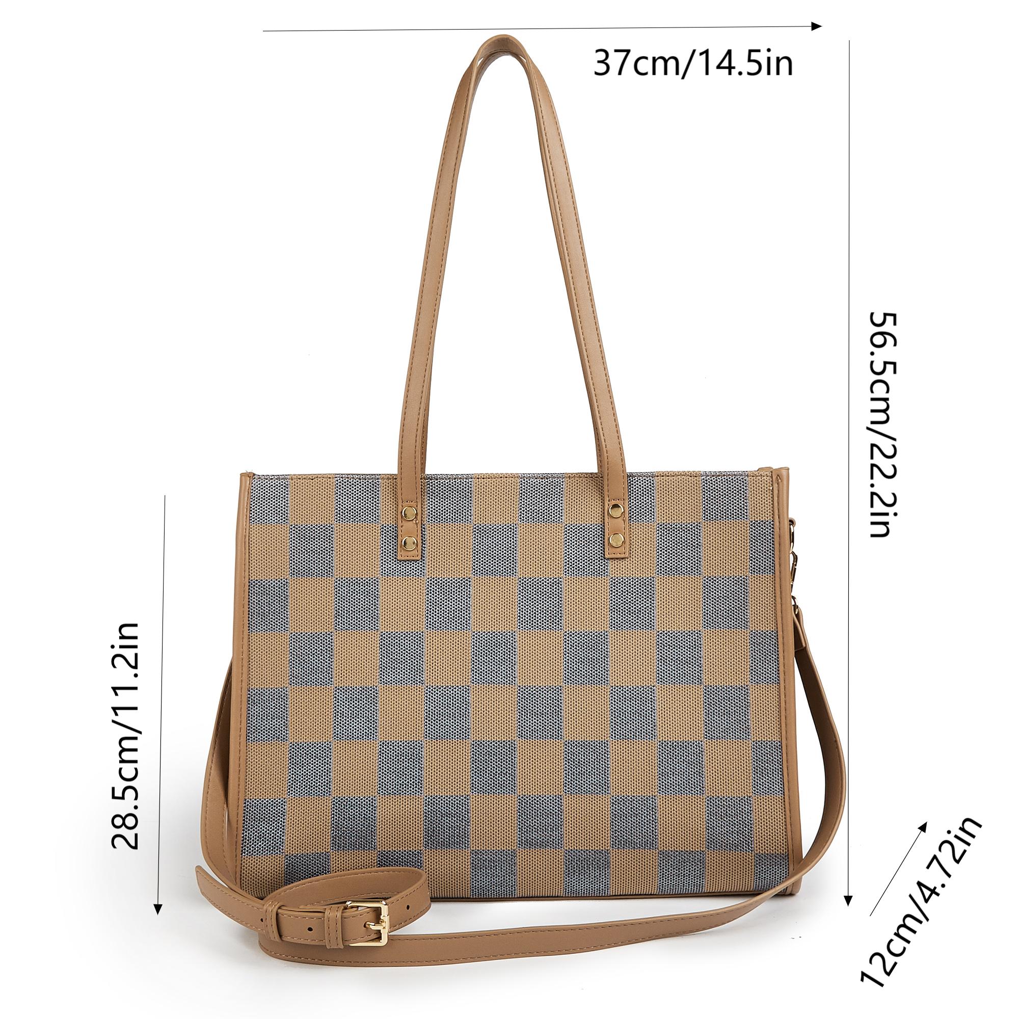 Commuter tote bag | dual-purpose handbag and shoulder bag, can hold a computer, documents, and coffee, gentle and strong - Image 2