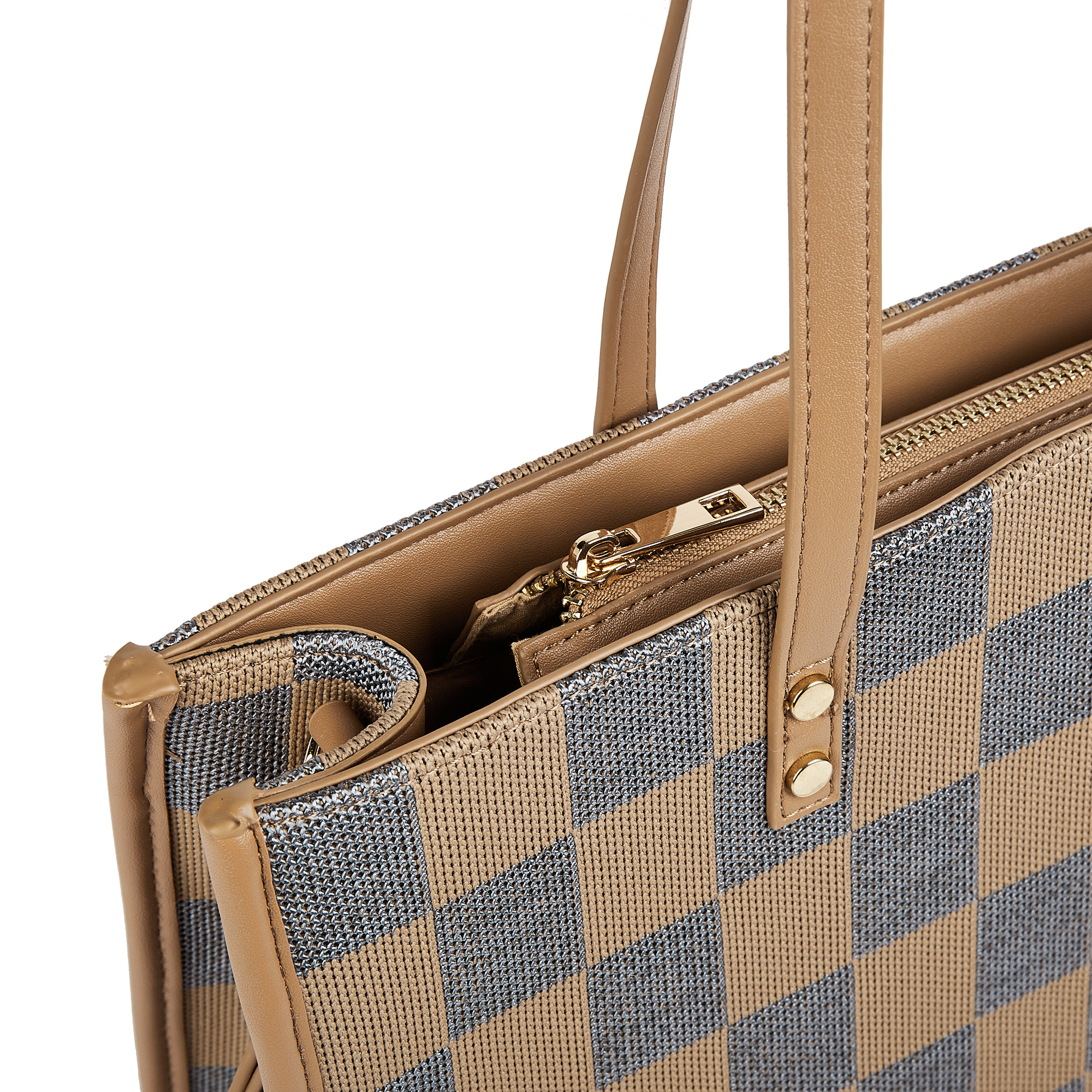 Commuter tote bag | dual-purpose handbag and shoulder bag, can hold a computer, documents, and coffee, gentle and strong - Image 5
