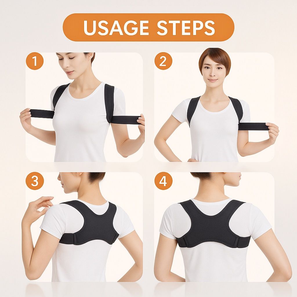 Ergonomic Posture Corrector for Perfect Poise - Image 1