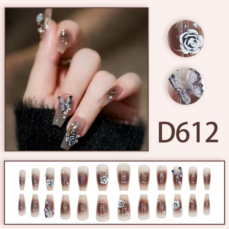12 boxes / 288 pieces, cool spicy simple French sparkling diamond line sweet style hot-selling wearable jewelry set - Image 1