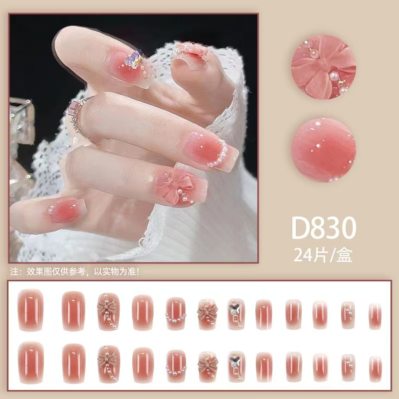 12 boxes / 288 pieces, cool spicy simple French sparkling diamond line sweet style hot-selling wearable jewelry set - Image 4