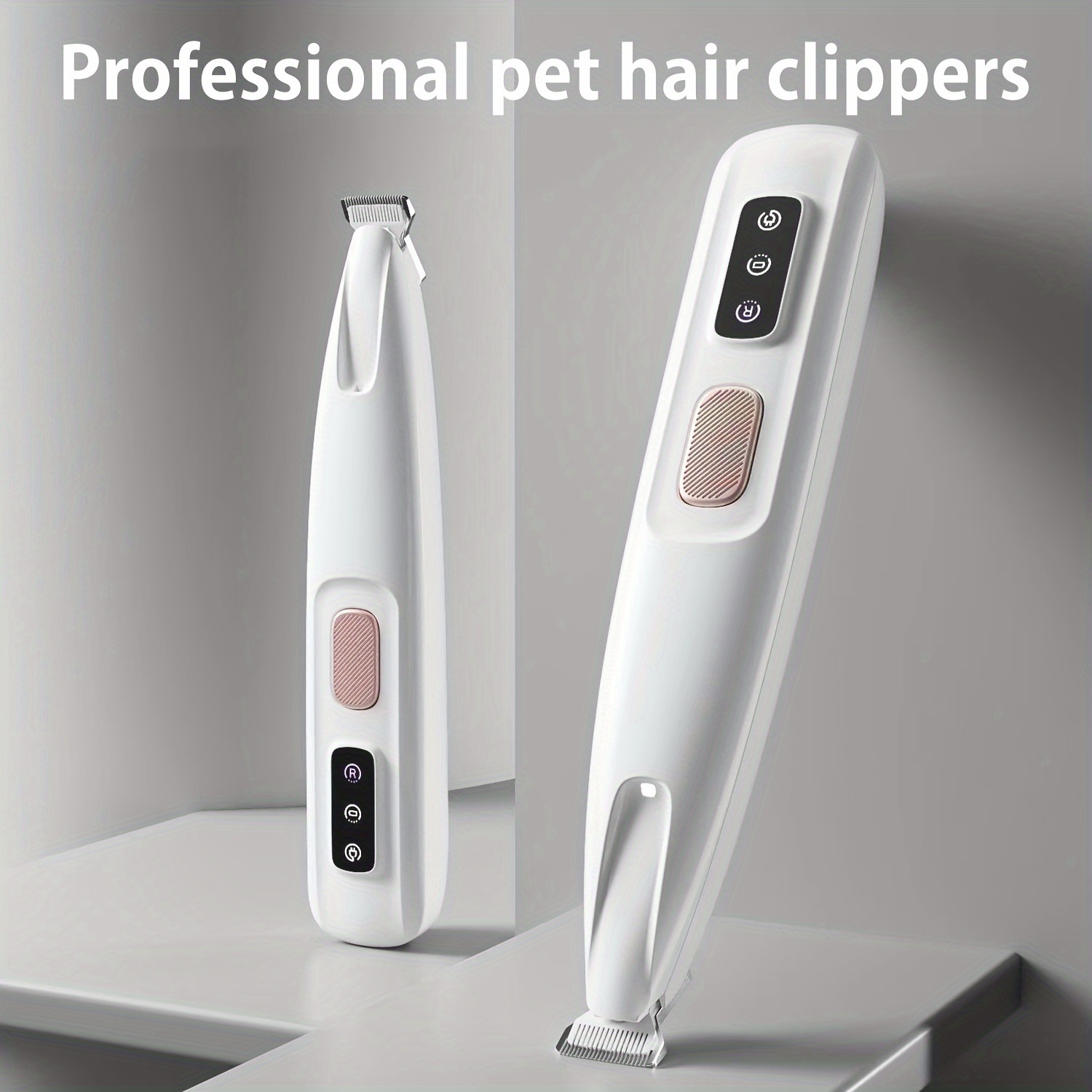 Pet electric clipper dog foot hair trimmer cat foot hair trimmer dog LED light clipper hair trimmer electric clipper h - Image 8