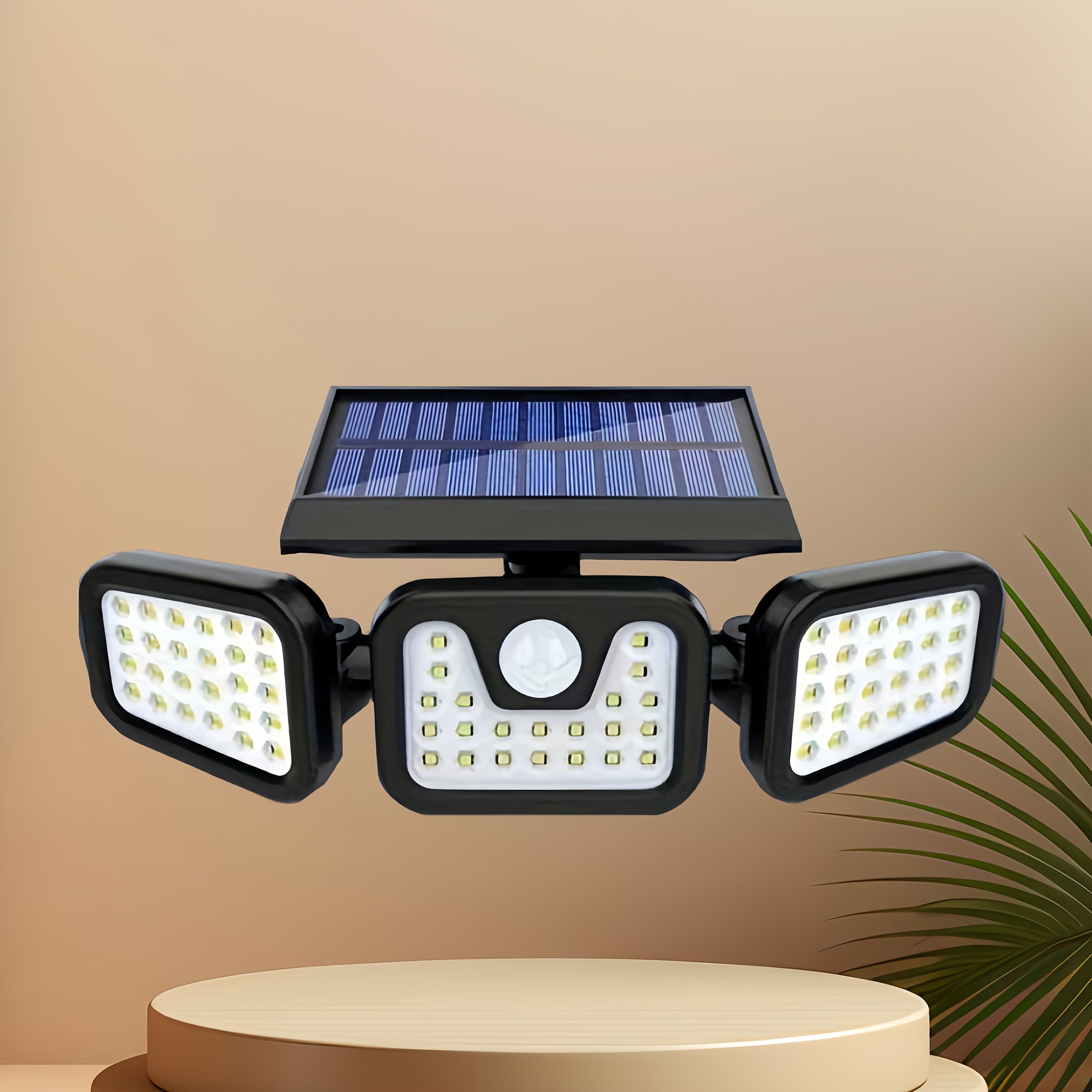 74 LED solar sensor lights with motion sensor, 3 brightness modes, outdoor wall lights, suitable for front door, courtyard, garage, terrace - Image 4