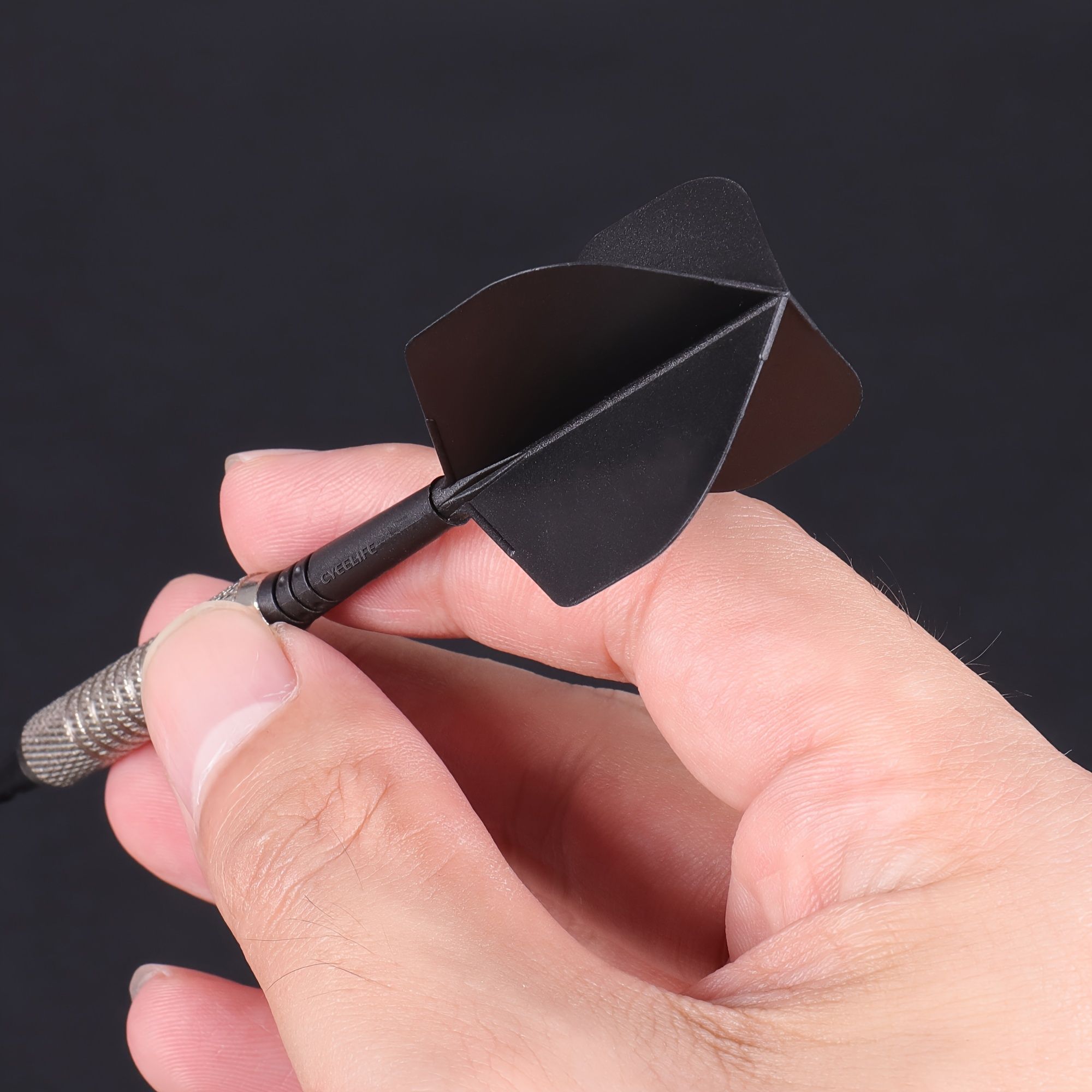 WEDARTER flying dart tail fin cross-border hot sale 2BA threaded integrated modified PP tough plastic anti-drop durable - Image 4