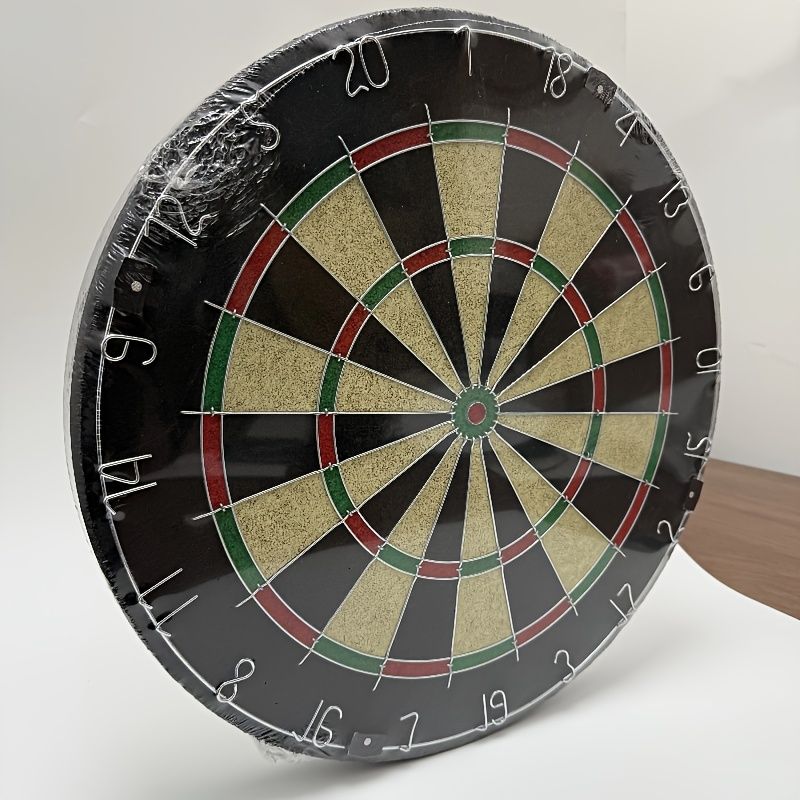 18-inch sisal dartboard, 45cm sisal round net dartboard, digital printed sisal dartboard, sisal dart set，Random 6 types of darts - Image 4