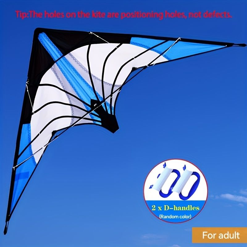 1.2-meter double-line stunt kite, lightning kite, Weifang kite, multi-line sport kite, suitable for 14+, line board color random - Image 2