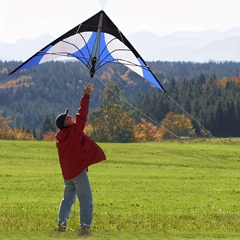 1.2-meter double-line stunt kite, lightning kite, Weifang kite, multi-line sport kite, suitable for 14+, line board color random - Image 6