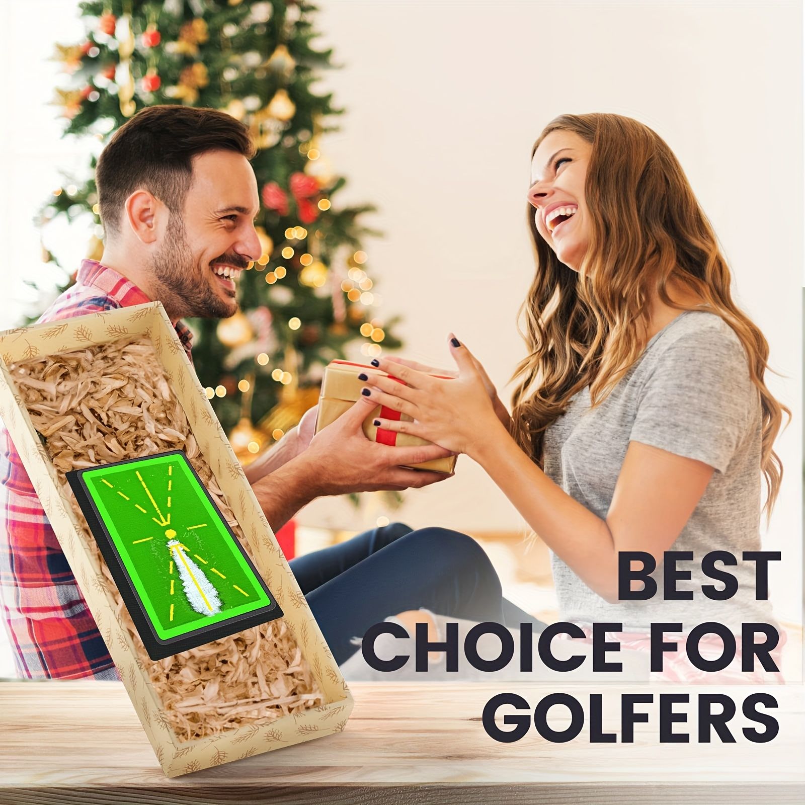 1 golf training mat, for swing detection, hitting, golf tracking detection, golf swing practice mat - Image 2