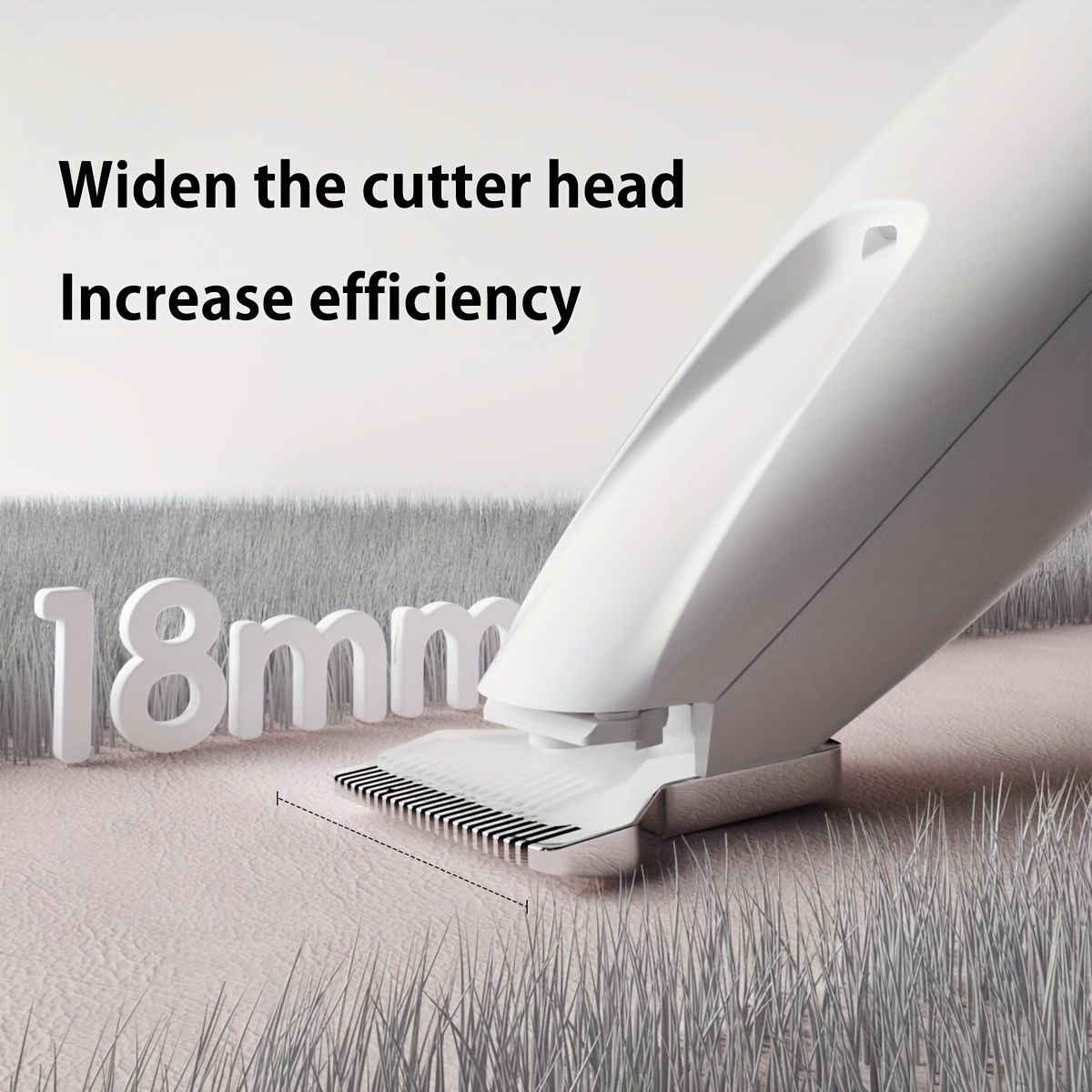 Pet grooming clippers with LED assisted lighting Safe low-noise USB/battery life Pet grooming electric clippers with LED assist lighting Safe low noise USB / battery life - Image 7