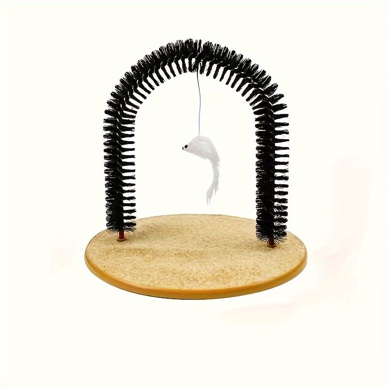 Cat grooming and scratching toys that cats can't resist - Cat Arch Self-Groomer: pamper your cat with massages and grooming brushes! - Image 5