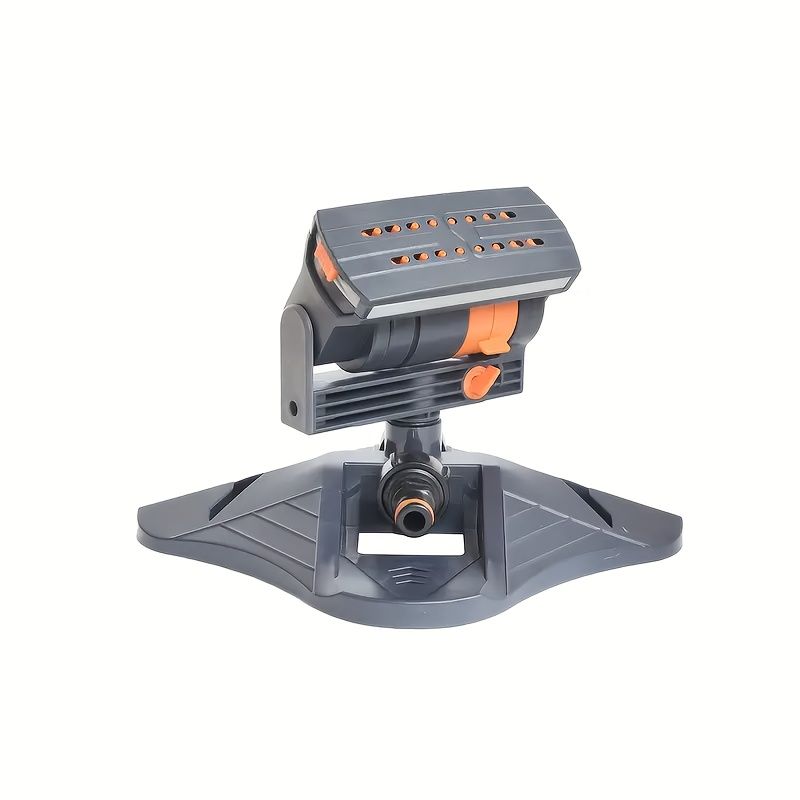 1 garden sprinkler with 16 nozzles, 180° rotating adjustable head, automatic irrigation system, wide coverage, easy to install, no power required, suitable for lawn and garden watering - Image 4