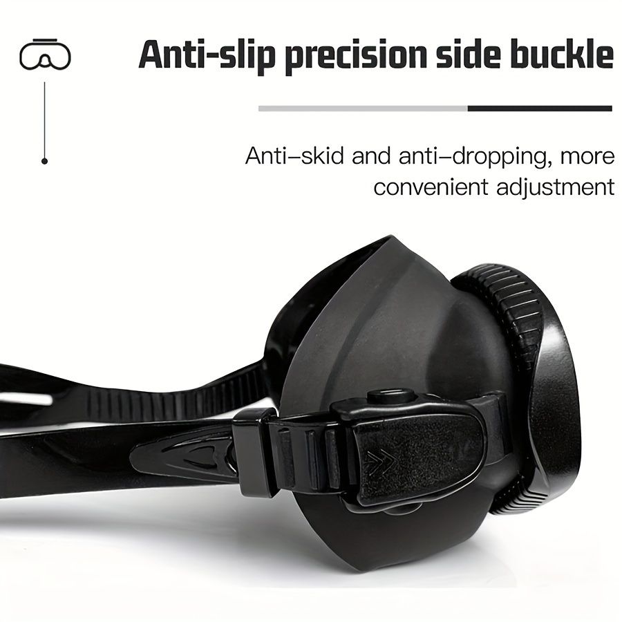 Professional adult small face free diving mask snorkeling mask box set, high-definition tempered glass electroplated lens, no / with camera bracket base snorkeling mask, small face fishing hunting snorkeling seaside play mask equipment - Image 8