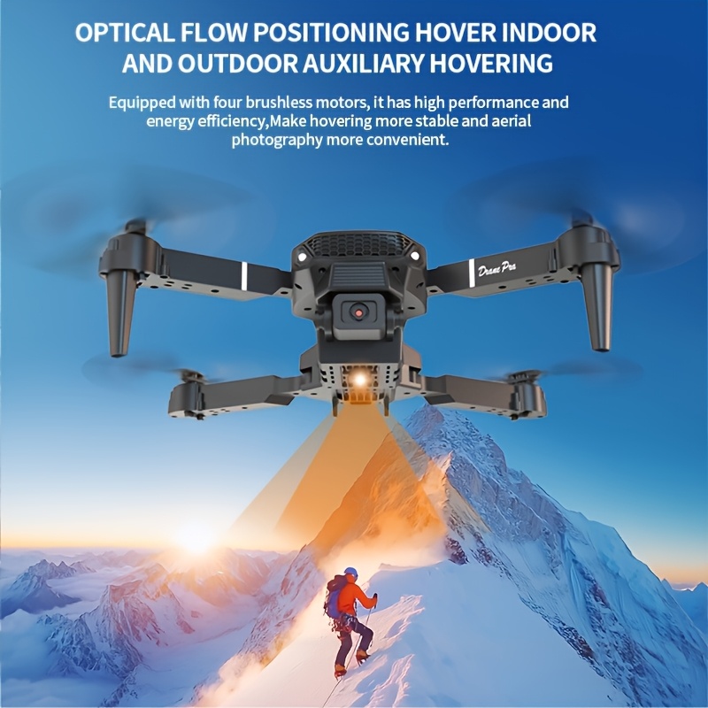 Upgraded foldable drone, equipped with dual high-definition cameras | obstacle avoidance, brushless motor, long distance, 360° flip, one-key take-off/landing, stable flight, App control, professional high-quality drone, perfect gift for adults and beginne - Image 4