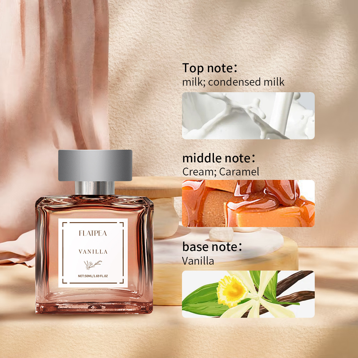 Bestseller, vanilla-flavored perfume oil, food seasoning, non-alcoholic perfume, long-lasting fragrance. - Image 4