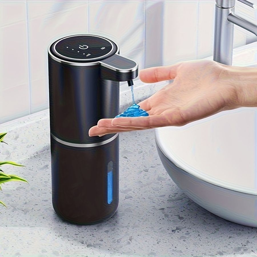 A 400mL bathroom liquid dispenser hand sanitizer sensor rechargeable wall-mounted automatic soap dispenser - Image 3
