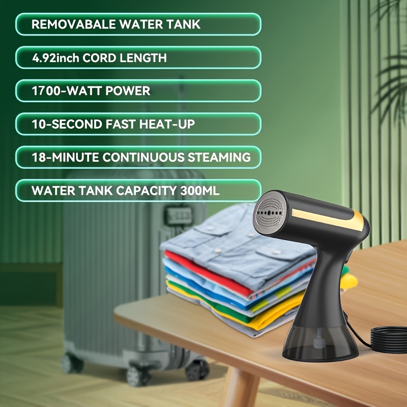 1500W Electric Steam | Fast Heat Pump Steam De-wrinkle Machine, 220V- 240V, Australian Specification, Clothing Steam, Clothing Steam Machine, Garment Steam Machine, Handheld Steam Machine - Image 2