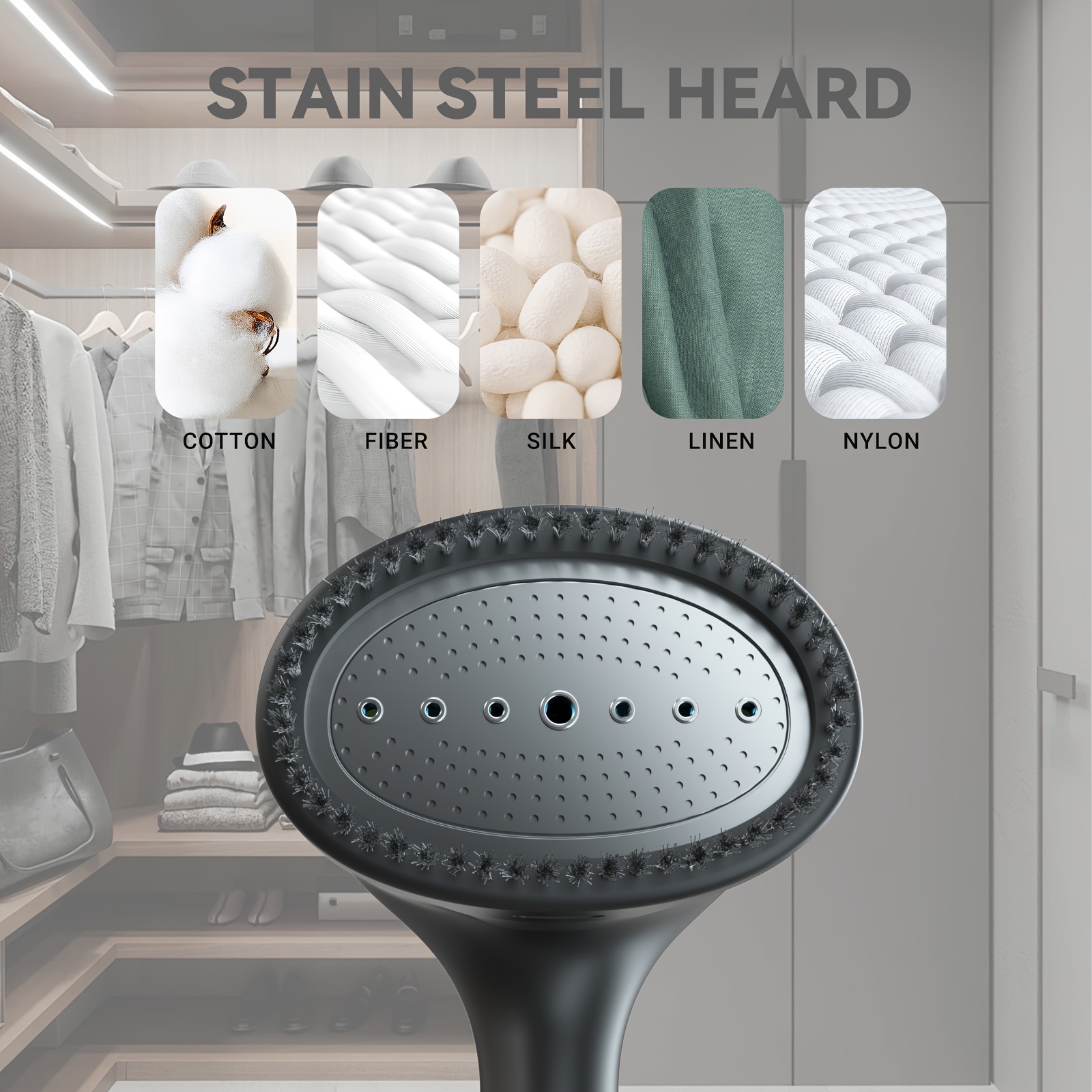 1500W Electric Steam | Fast Heat Pump Steam De-wrinkle Machine, 220V- 240V, Australian Specification, Clothing Steam, Clothing Steam Machine, Garment Steam Machine, Handheld Steam Machine - Image 6