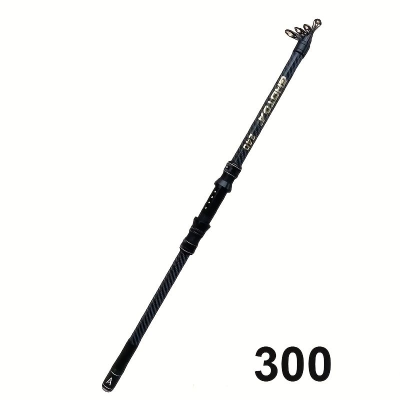 Ultra-hard carbon fiber fishing rod 3m, with anti-slip handle and metal ground inserts - suitable for sea rock fishing, surfing casting and long-range casting - Image 6
