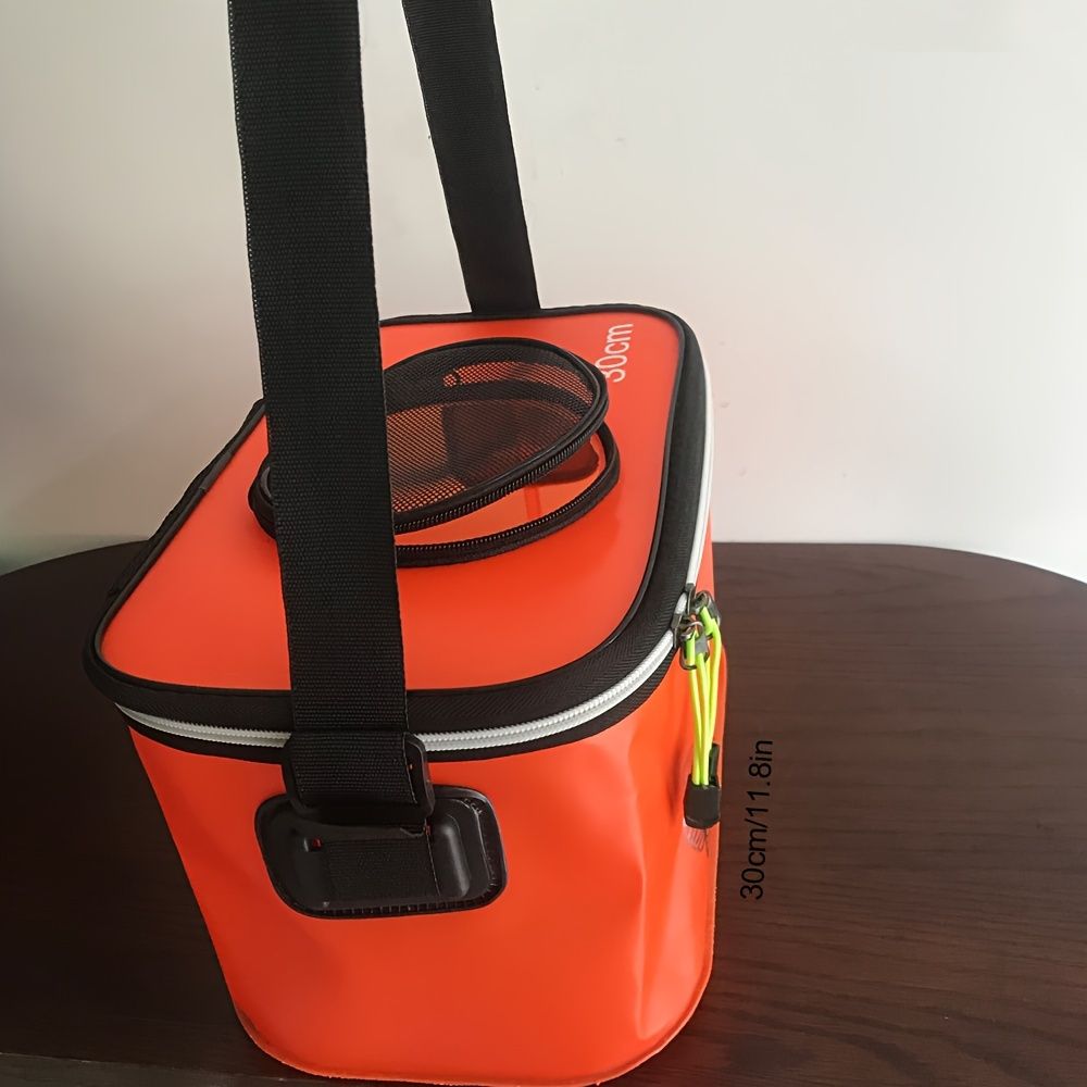 Portable multi-function EVA fishing bag: large capacity, foldable, non-inflatable design, suitable for camping and fishing. - Image 2