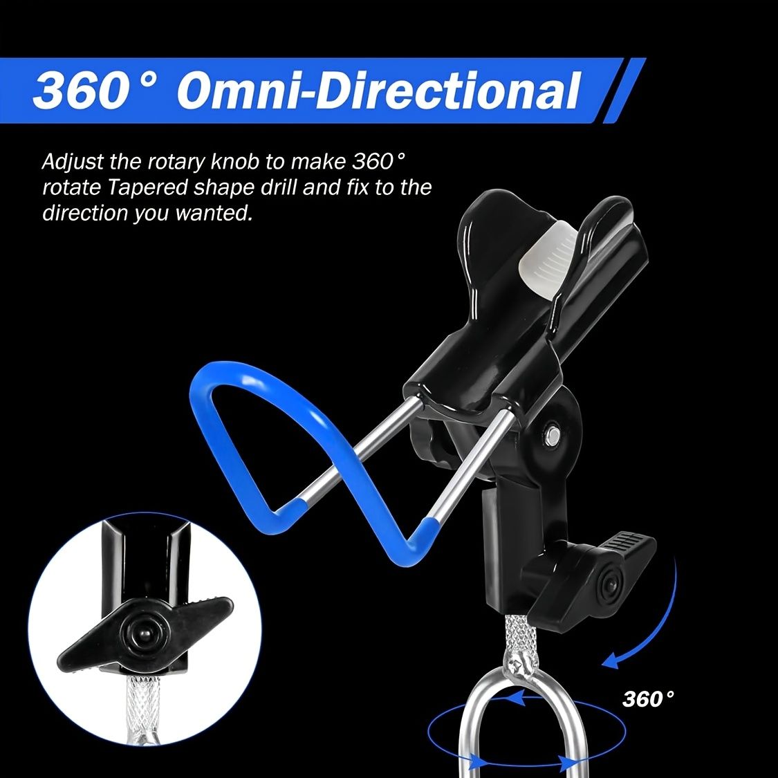 1-piece set upgraded shore fishing fishing rod stand, fishing farm fishing rod stand, ground fishing rod stand, beach raised fishing rod stand, anti-slip design, protect your fishing rod - Image 4