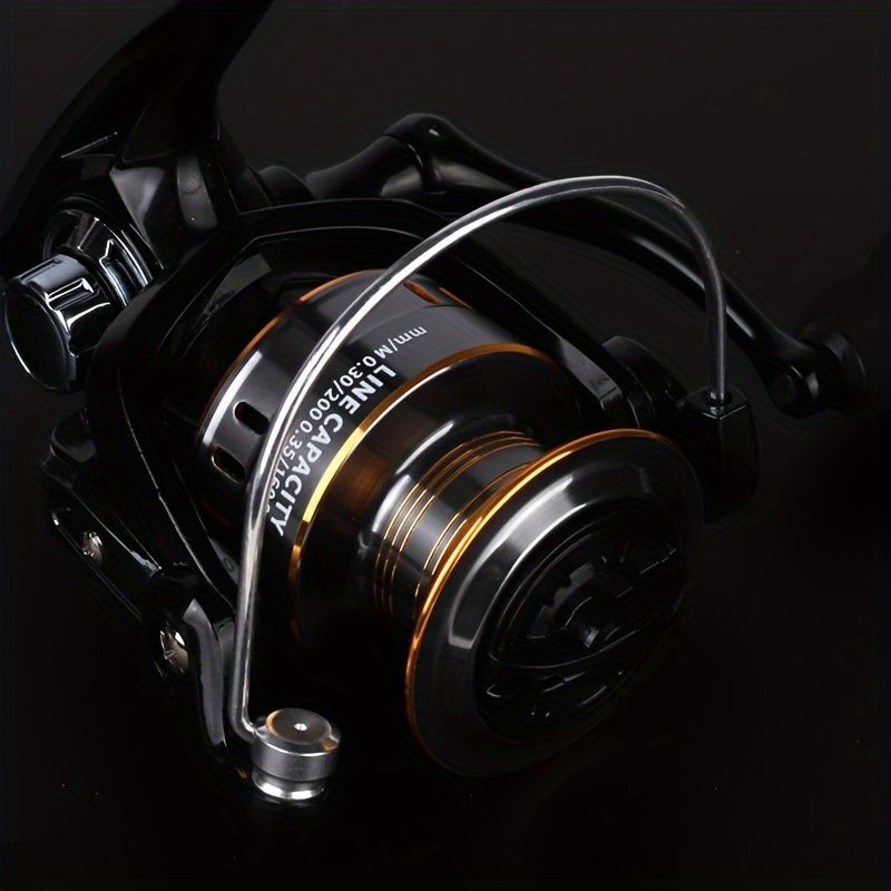 BILLINGS EK 3000 series, 5.2:1 gear ratio, maximum drag force 26LB, aluminum alloy metal line cup, spool reel, suitable for freshwater and seawater - Image 3