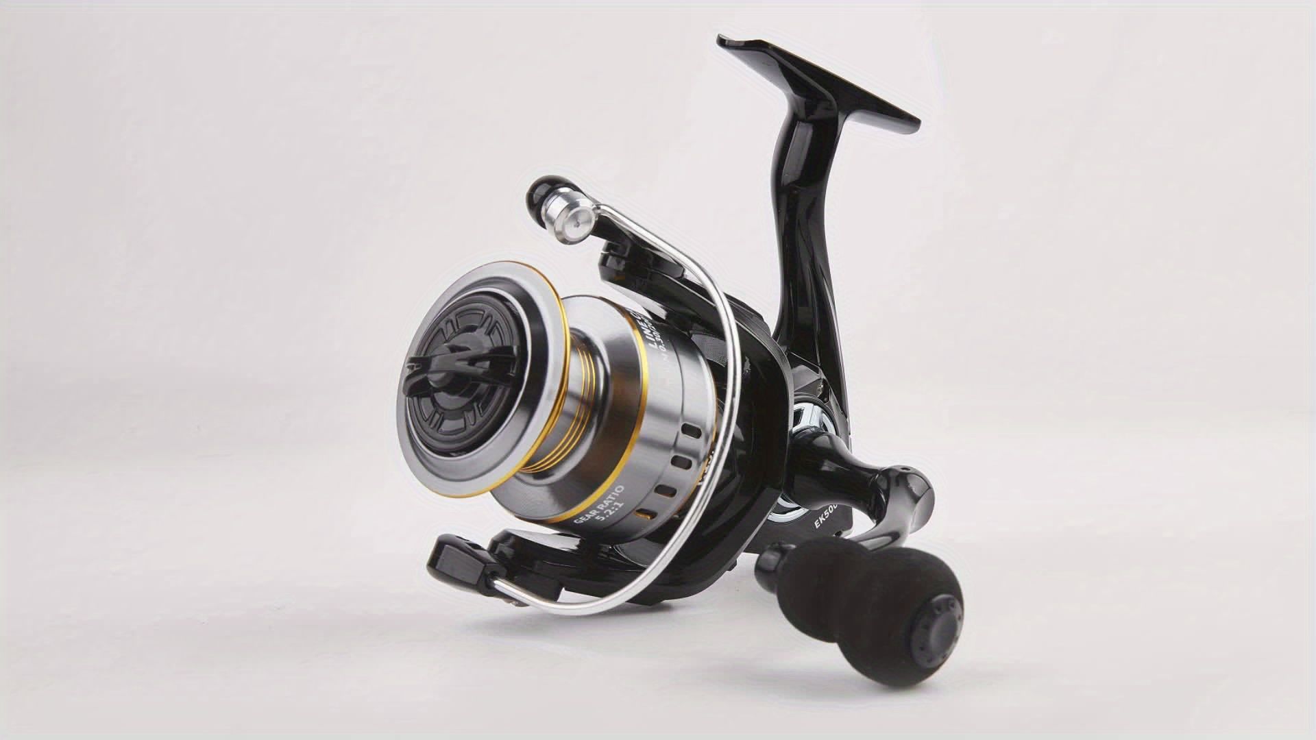 BILLINGS EK 3000 series, 5.2:1 gear ratio, maximum drag force 26LB, aluminum alloy metal line cup, spool reel, suitable for freshwater and seawater - Image 7