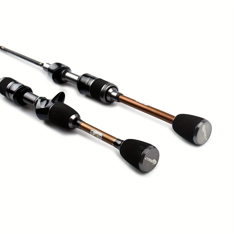 Ultra-light carbon micro-mouthe lures UL 1.8m ultra-soft solid straight handle slightly far-casting whitefish fishing rod - Image 6