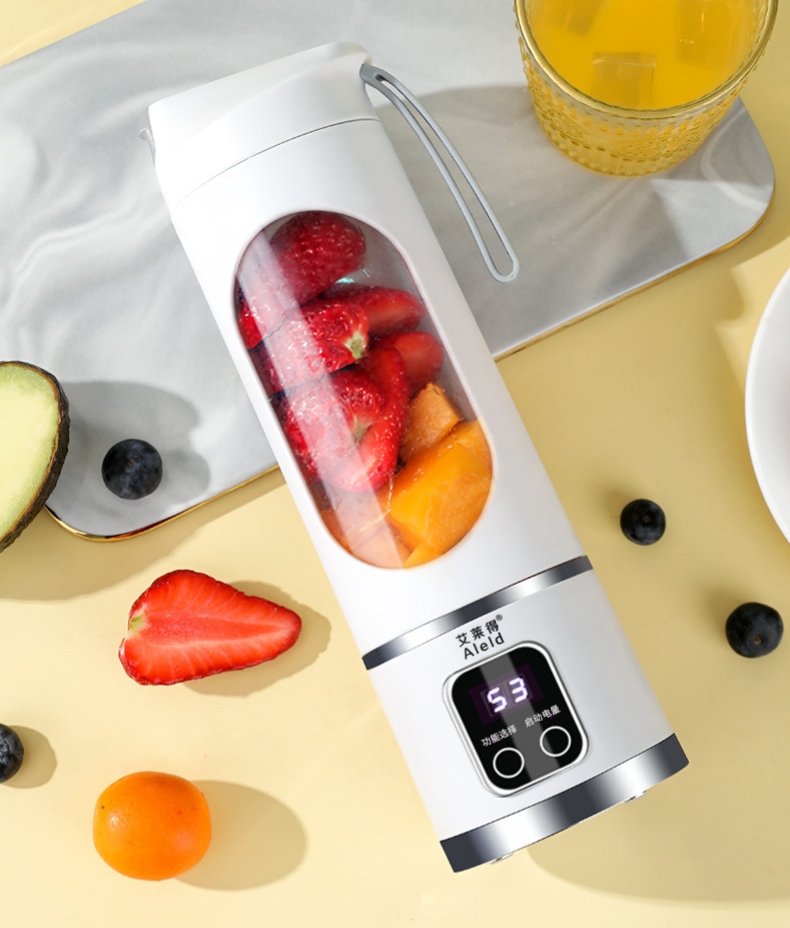 Portable Home Small USB Charging Mixer & Juicer - Easy to Clean, Suitable for Fruit Vegetable Drink, Smoothie Multifunctional Juicer Cup - Image 7