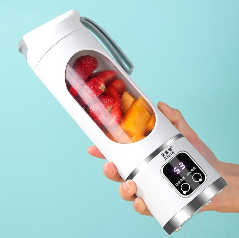 Portable Home Small USB Charging Mixer & Juicer - Easy to Clean, Suitable for Fruit Vegetable Drink, Smoothie Multifunctional Juicer Cup - Image 8