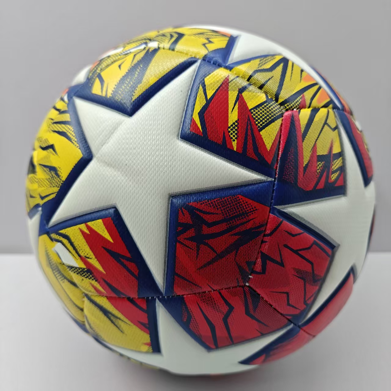 European Champions League painted football, seamless fit, perfect for family, school, club entertainment training and game excellent football - Image 3
