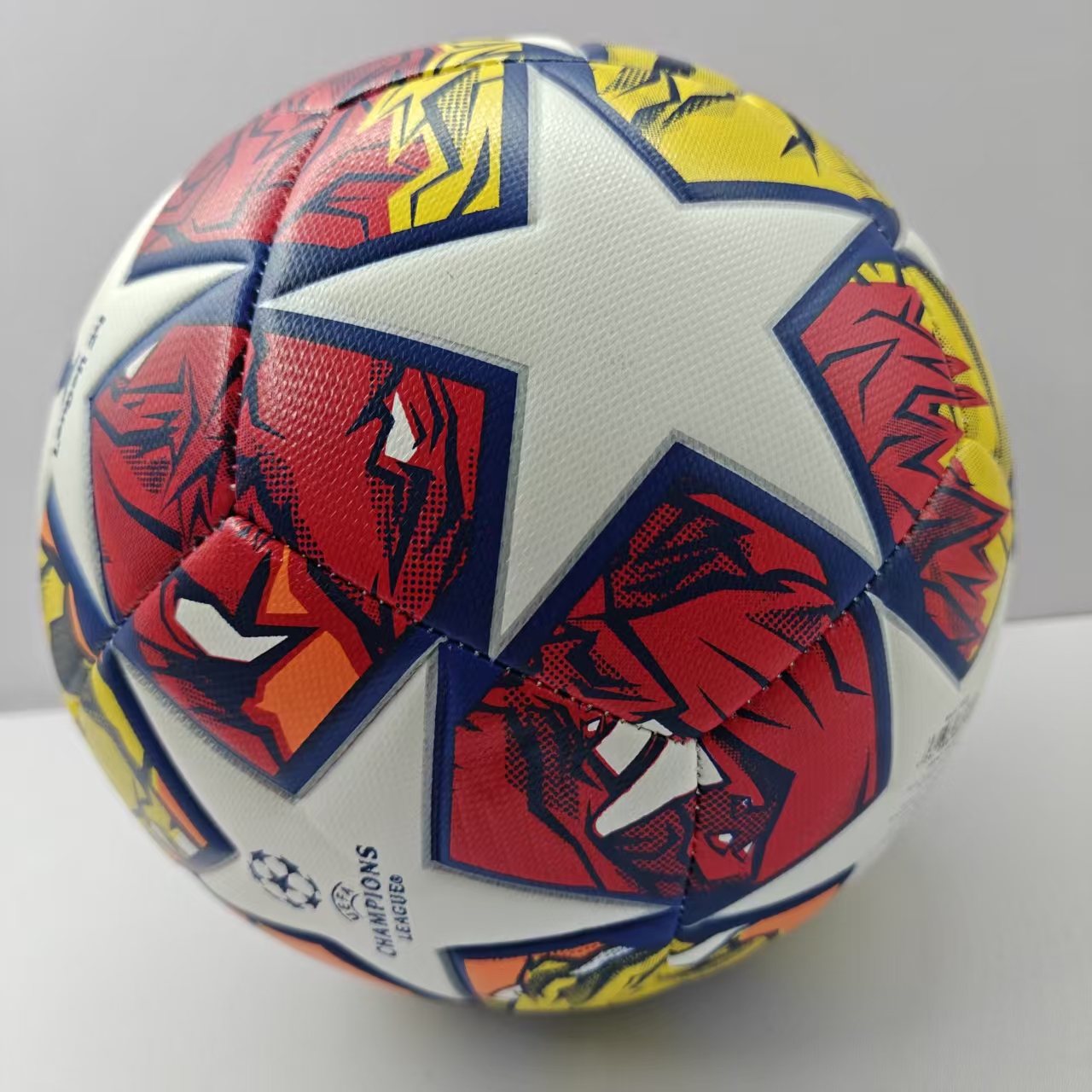 European Champions League painted football, seamless fit, perfect for family, school, club entertainment training and game excellent football - Image 4