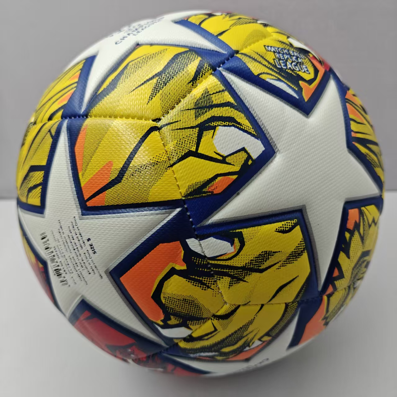 European Champions League painted football, seamless fit, perfect for family, school, club entertainment training and game excellent football - Image 5