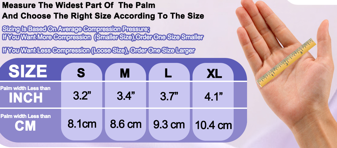 2-Pair Arthritis Compression Gloves- for Hand Arthritis, Carpal Tunnel Pain, Rheumatoid Arthritis, RSI, Fingerless, Anti-Slip, Breathable Gloves for Men & Women, Typing, Daily Use - Black - Size L - Image 8