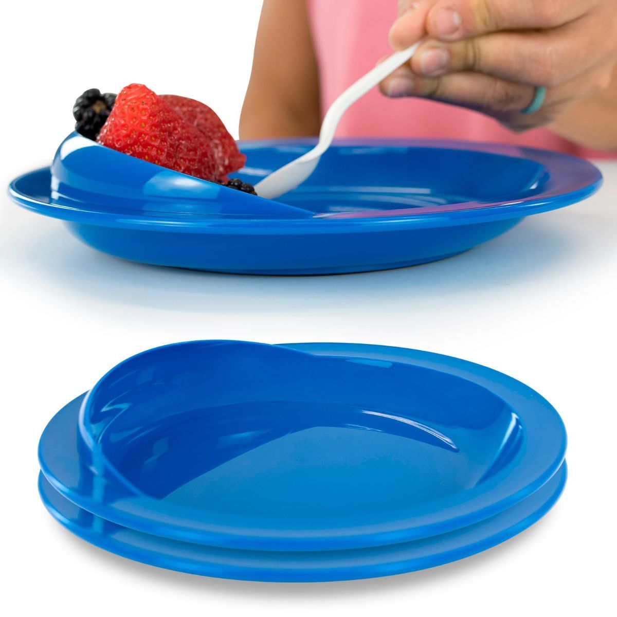 Spill-Proof Scoop Plate, 9