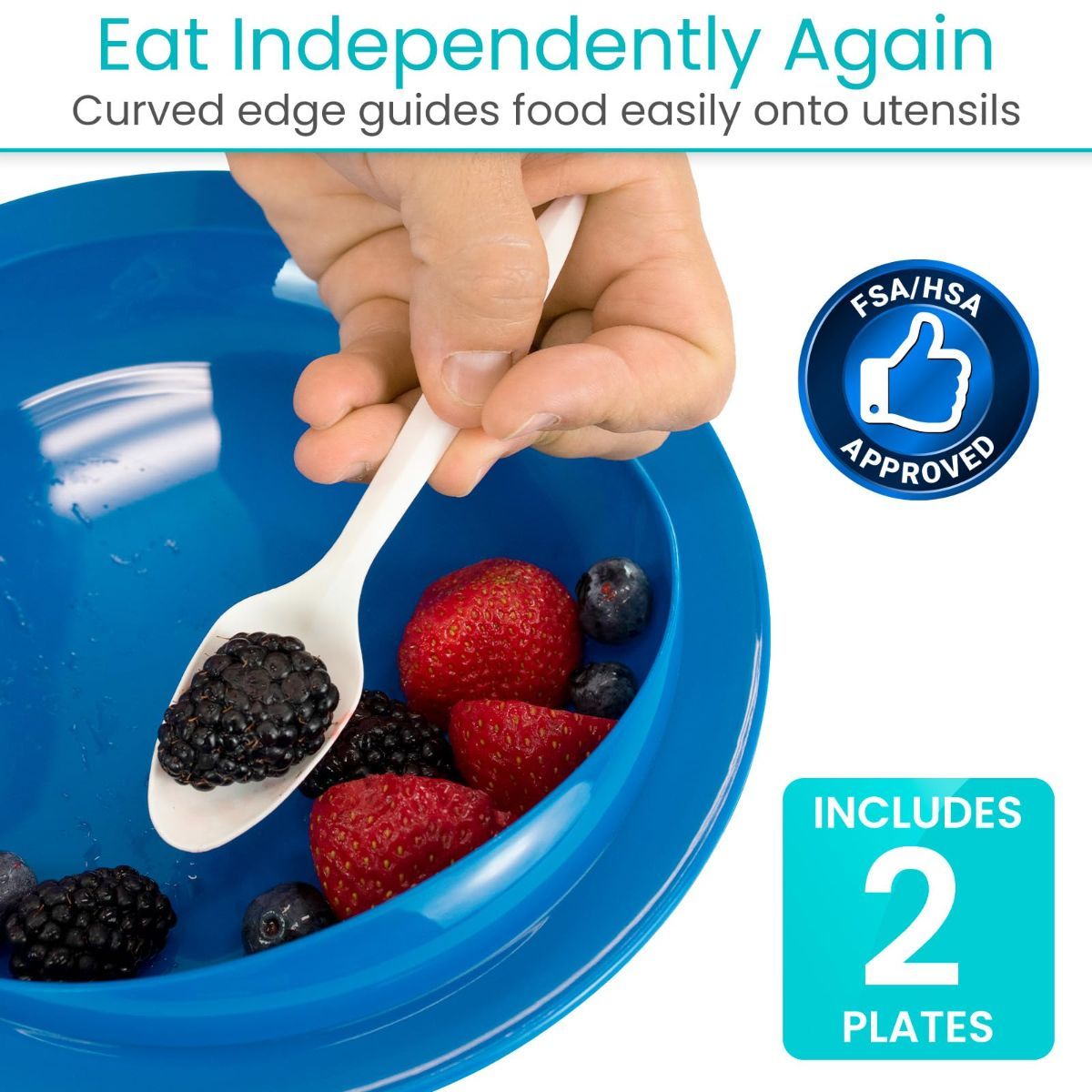 Spill-Proof Scoop Plate, 9