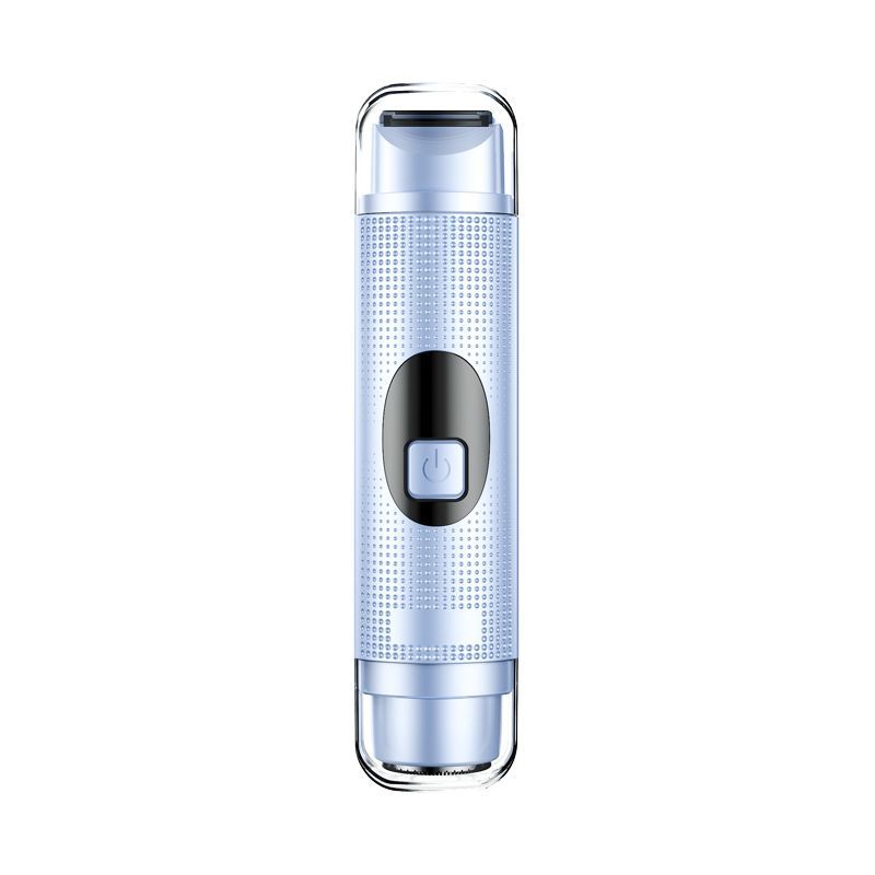 2-In-1 Hair Trimmer Portable Shaver Hair Removal Men'S Grooming Women'S - Blue - Size 20cm - Image 1