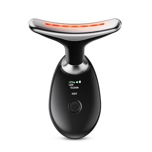 Face Neck Tool for Skin Care, Electric Neck Face Lifting Device for Wrinkle Removal - Black - Size 89mm - Image 1