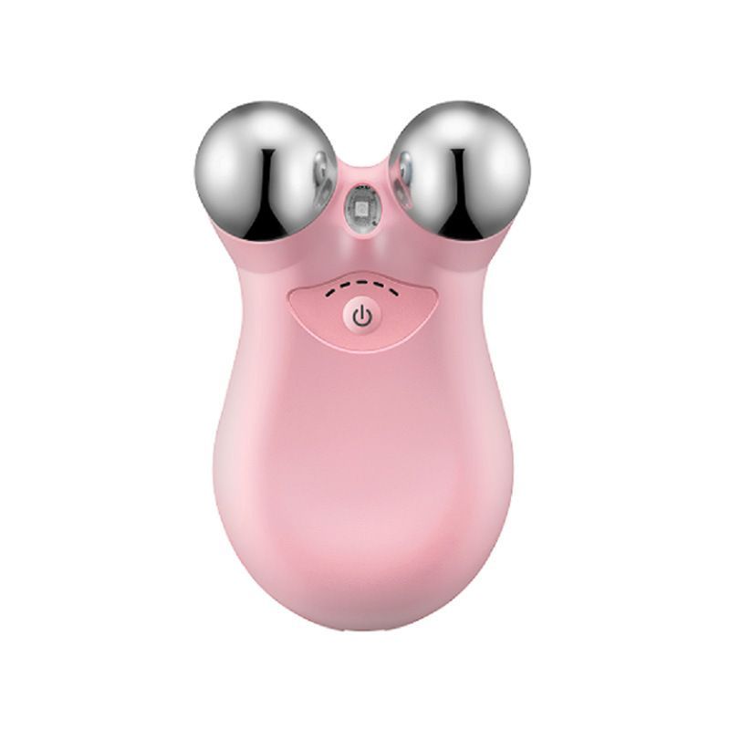 Microcurrent Facial Device,Latest Red Light Technology，Enhances The Ability to Lift The Face and Tighten The Skin，Facial Wrinkle Equipment，Smart Photon Micro-Current Device - Pink - Size 15cm - Image 1