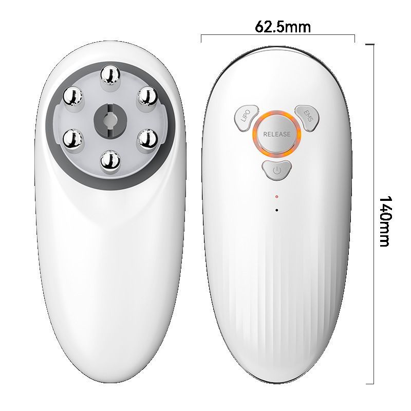 Body Sculpting Machine with Red Light Therapy for Face & Body, Cupping Therapy, Electric Cellulite Massage Tool with 2 Cups, Gift for Women - White - Size 14cm - Image 8