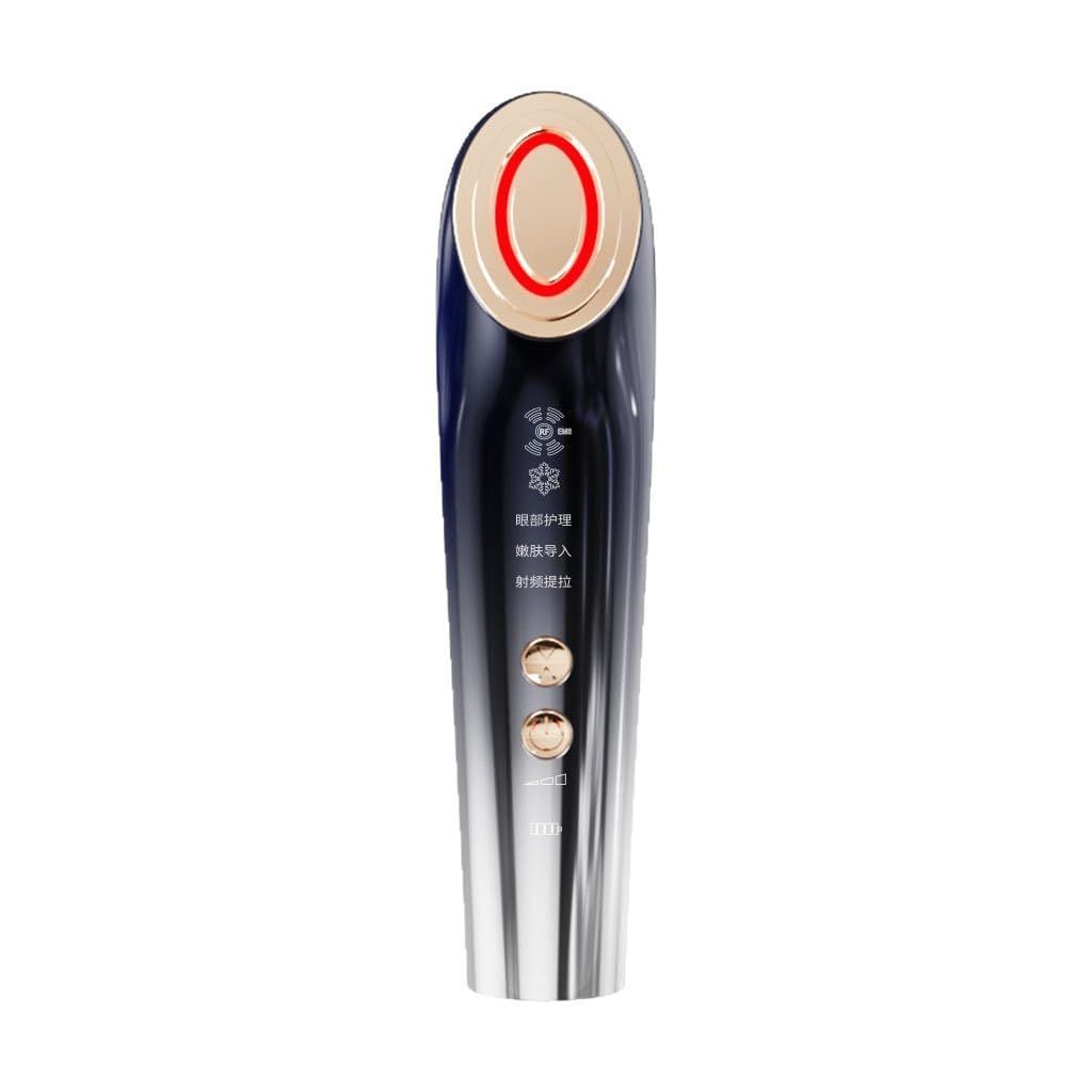 At-Home Facial Massager Beauty Device, 4-in-1 Microcurrent Face Lifting Tool with Red Light Therapy, Eye Care & Serum Infusion, Portable Skin Tightening Machine - Image 1