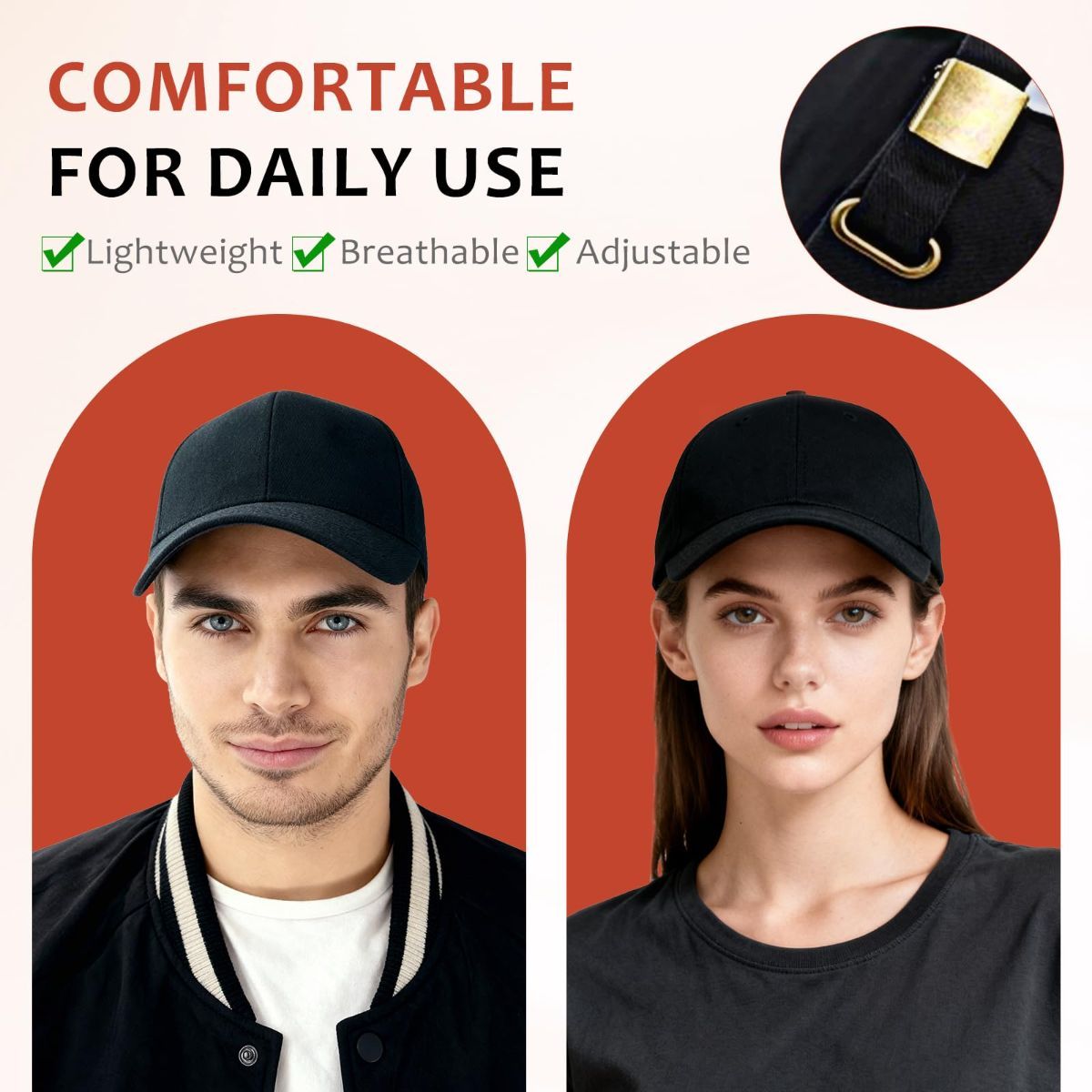 Laser Hair Growth Cap - 650nm Red Light Therapy for Hair Regrowth, Full Scalp Coverage Treatment for Men & Women with Thinning Hair, Portable & Hands-Free, Black - Image 5