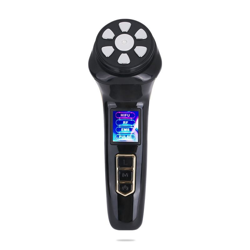 Facial Massager Device – Skin Care Tool for Anti-Aging– Face Lifting & Toning Massager for Hydration & Radiance – Home Spa for Women (Black) - Image 1
