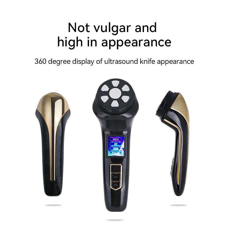 Facial Massager Device – Skin Care Tool for Anti-Aging– Face Lifting & Toning Massager for Hydration & Radiance – Home Spa for Women (Black) - Image 2