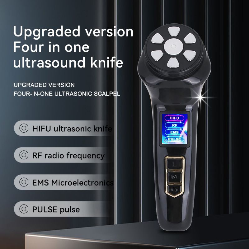Facial Massager Device – Skin Care Tool for Anti-Aging– Face Lifting & Toning Massager for Hydration & Radiance – Home Spa for Women (Black) - Image 3