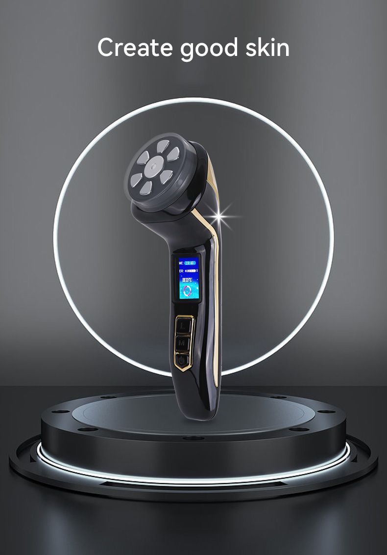Facial Massager Device – Skin Care Tool for Anti-Aging– Face Lifting & Toning Massager for Hydration & Radiance – Home Spa for Women (Black) - Image 7
